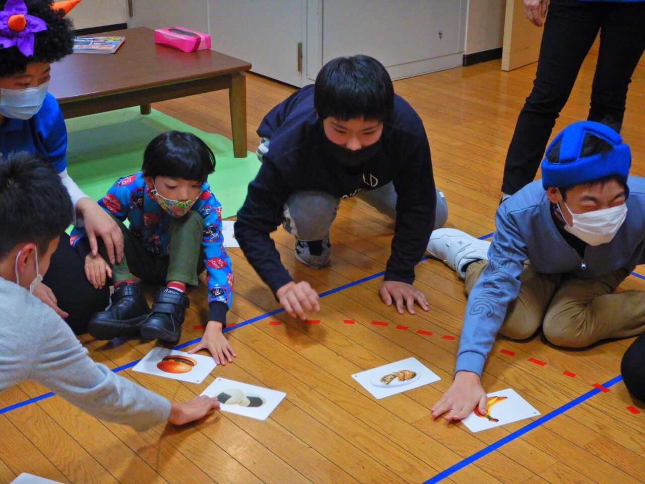 みんなで過ごす様子